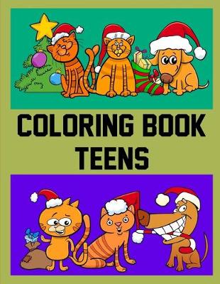 Book cover for Coloring Book Teens