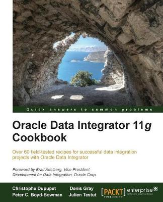 Book cover for Oracle Data Integrator 11g Cookbook