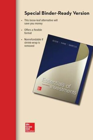 Cover of Loose-Leaf Essentials of Investments
