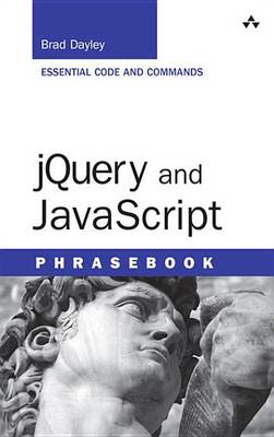 Book cover for Jquery and JavaScript Phrasebook