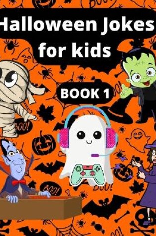 Cover of Halloween jokes for kids