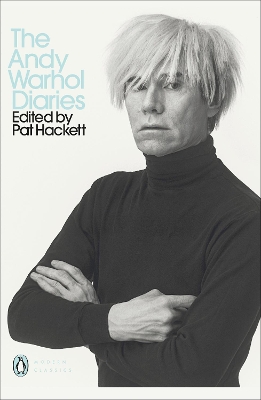 Book cover for The Andy Warhol Diaries Edited by Pat Hackett