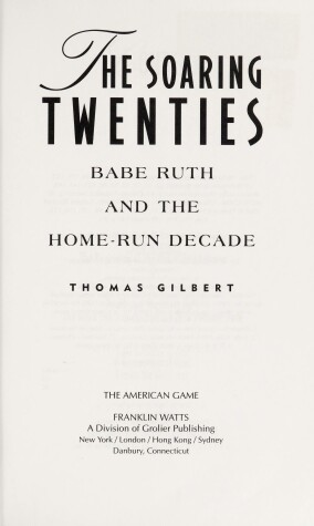 Book cover for The Soaring Twenties