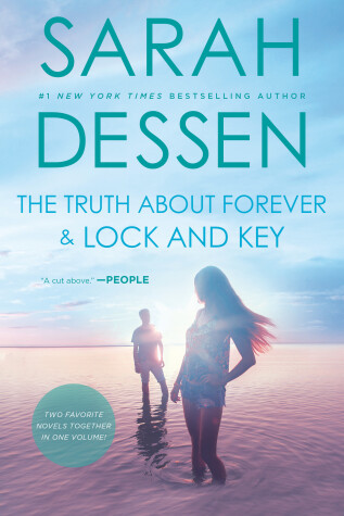 Book cover for The Truth About Forever and Lock and Key