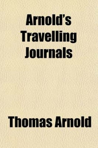 Cover of Arnold's Travelling Journals