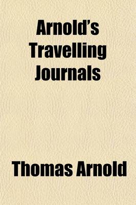 Book cover for Arnold's Travelling Journals