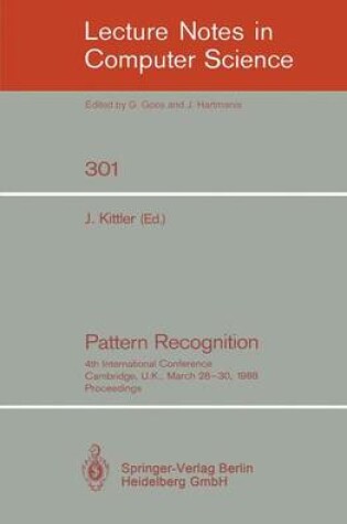 Cover of Pattern Recognition