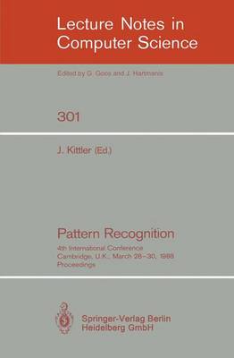 Book cover for Pattern Recognition