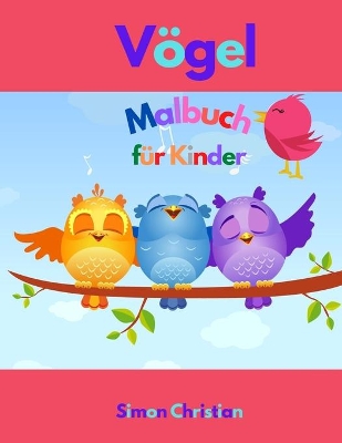 Book cover for V�gel Malbuch f�r Kinder