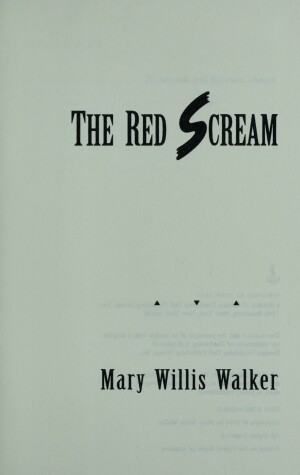 Book cover for The Red Scream