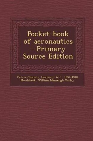 Cover of Pocket-Book of Aeronautics