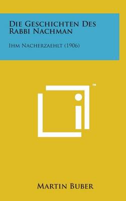 Book cover for Die Geschichten Des Rabbi Nachman