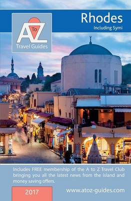 Book cover for A - Z Guide to Rhodes 2017