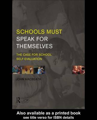 Book cover for Schools Must Speak for Themselves