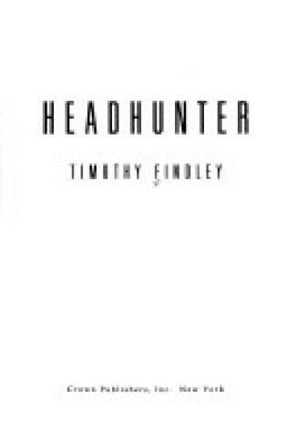 Cover of Headhunter