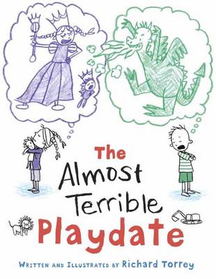 Book cover for The Almost Terrible Playdate