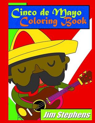 Book cover for Cinco de Mayo Coloring Book