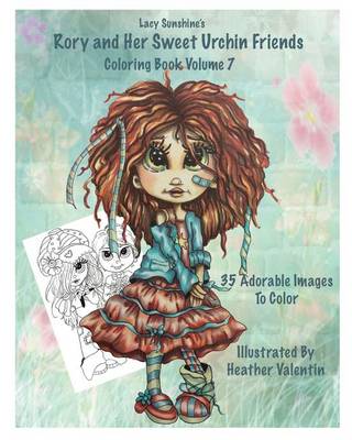 Cover of Lacy Sunshine's Rory and Her Sweet Urchin Friends Coloring Book Volume 7