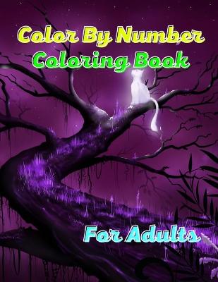 Book cover for Color By Number Coloring Book For Adults