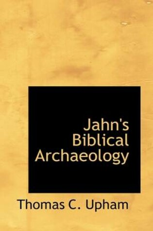 Cover of Jahn's Biblical Archaeology