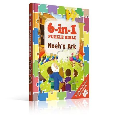 Book cover for 6-In-1 Puzzle Book Noah's Ark