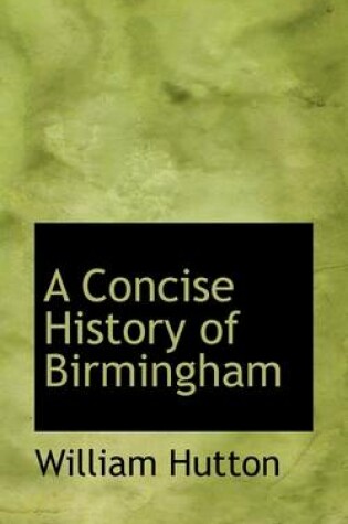 Cover of A Concise History of Birmingham