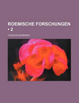 Book cover for Roemische Forschungen (2)