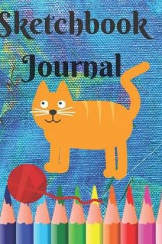 Cover of Cute Cat Color Pencil Design Notebook for Drawing Color Sketchbook Journal