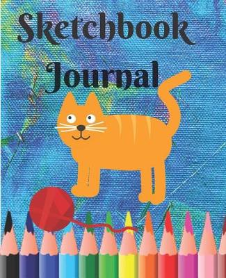 Cover of Cute Cat Color Pencil Design Notebook for Drawing Color Sketchbook Journal