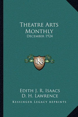 Book cover for Theatre Arts Monthly
