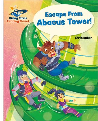 Book cover for Reading Planet - Escape the Wizard's Tower - White: Galaxy