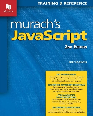 Book cover for Murach's JavaScript