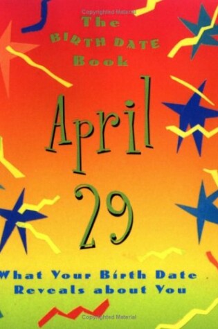 Cover of The Birth Date Book April 29