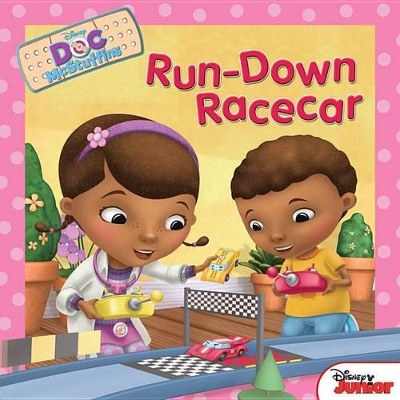 Book cover for Doc McStuffins Run-Down Racecar