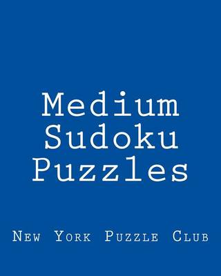 Book cover for Medium Sudoku Puzzles