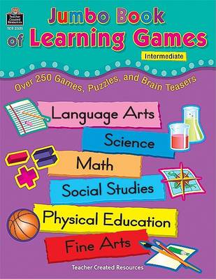 Book cover for Jumbo Book of Learning Games