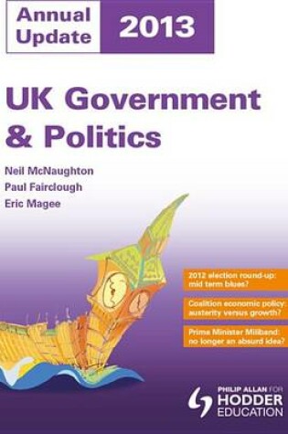 Cover of UK Government & Politics Annual Update 2012