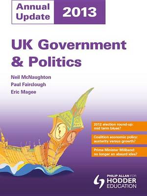 Book cover for UK Government & Politics Annual Update 2012