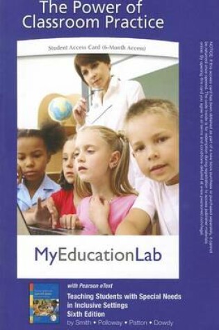 Cover of MyLab Education Pegasus with Pearson eText -- Standalone Access Card -- for Teaching Students with Special Needs in Inclusive Settings