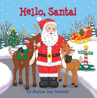 Book cover for Hello, Santa!