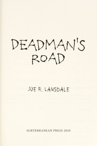 Cover of Deadman's Road