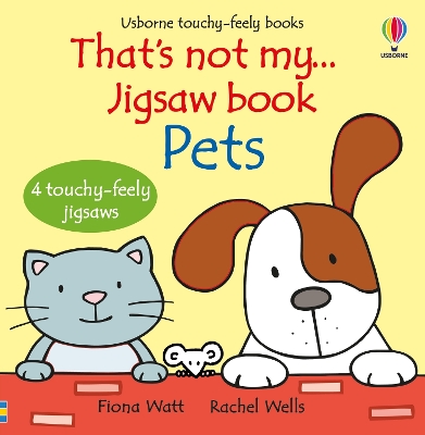 Book cover for That's not my... jigsaw book: Pets