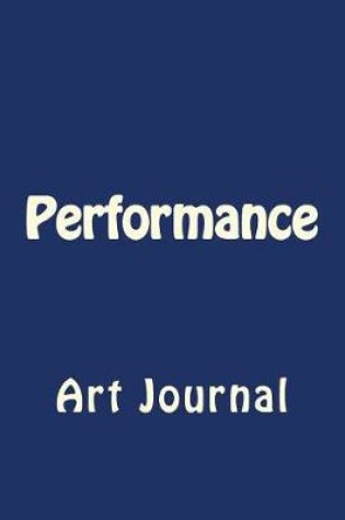 Cover of Performance