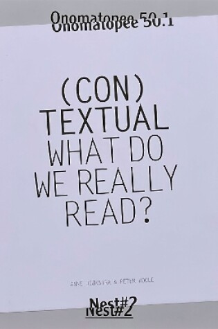 Cover of (Con) Textual