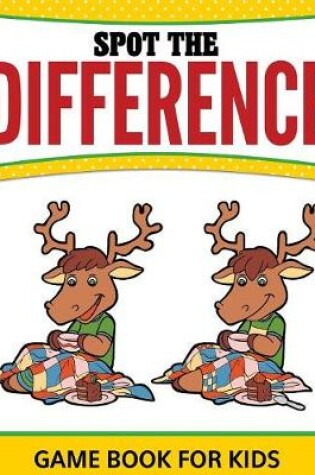 Cover of Spot The Difference Game Book For Kids