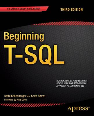 Book cover for Beginning T-SQL