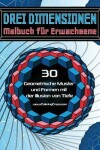Book cover for Drei Dimensionen - Malbuch für Erwachsene