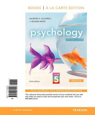 Book cover for Psychology with Dsm-5 Update, Books a la Carte Edition