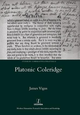 Book cover for Platonic Coleridge