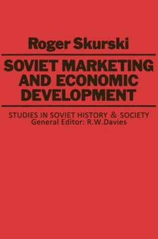 Cover of Soviet Marketing and Economic Development